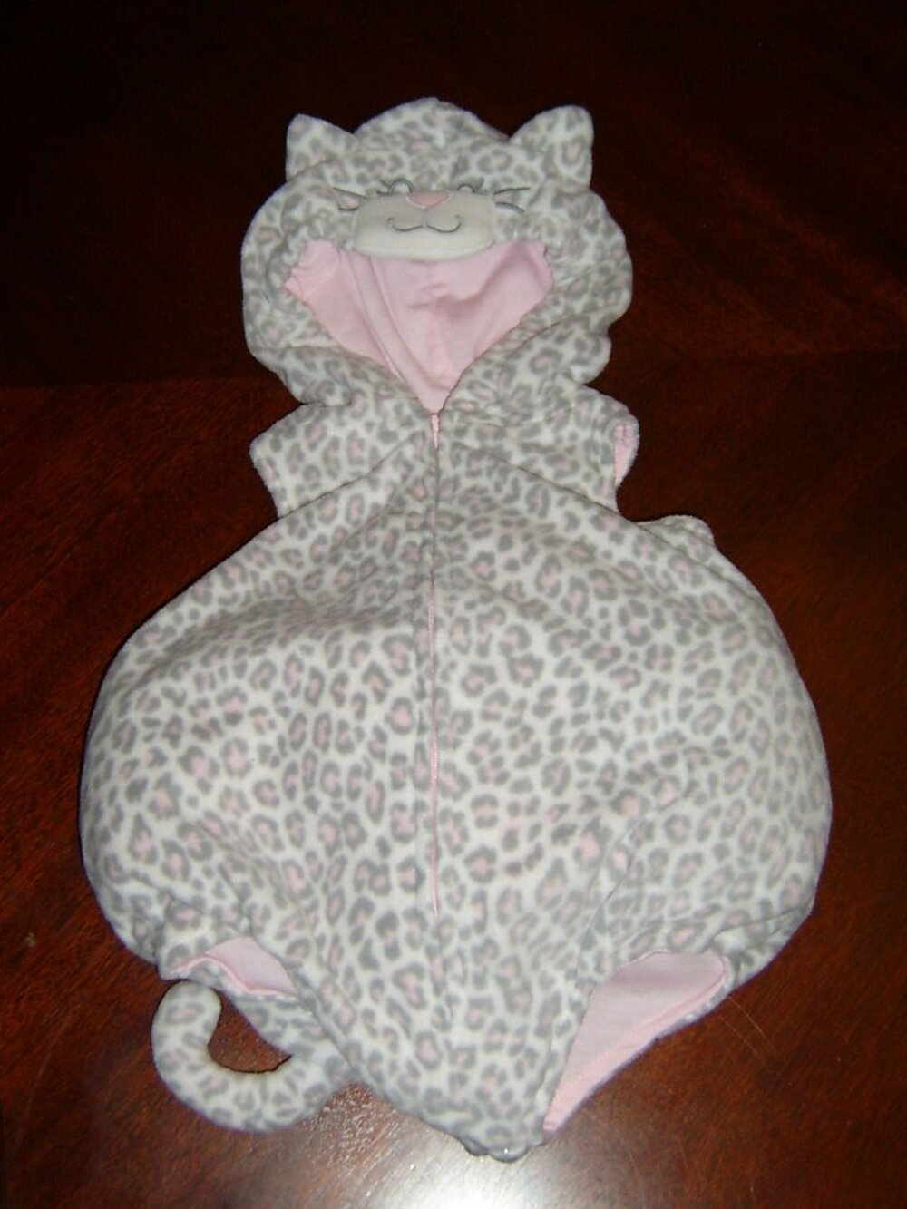 Carters Plush Overstuffed Cat Costume, Infant Size 6-9 Months, VGU
